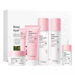 Bioaqua Kit De Skincare De Rosas Y H.A Con Caja