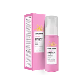 Maru Derm Crema Tonificante Rosa Con Proteccion Solar Spf50+