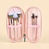 Atenea Profesional Kit De Brochas Pink Viajero At7
