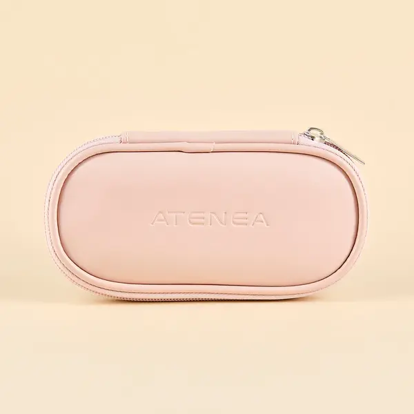 Atenea Profesional Kit De Brochas Pink Viajero At7