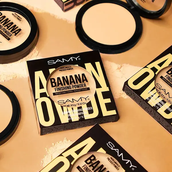 Samy Polvo Compacto Banana