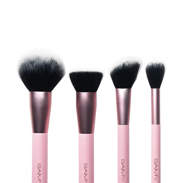 Samy Set De Brochas X10 Pink Glam