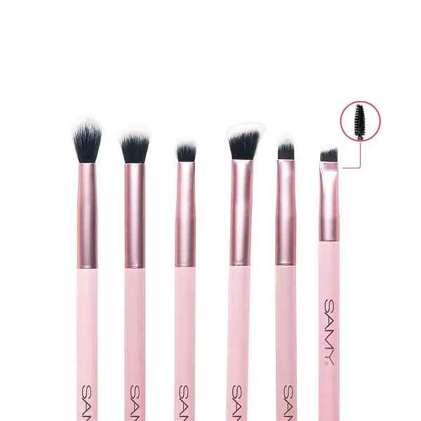 Samy Set De Brochas X10 Pink Glam