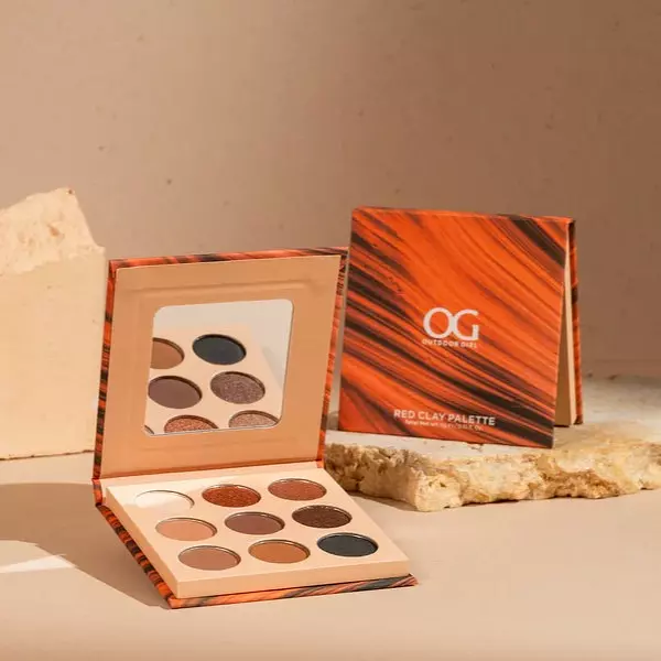 Og Paleta De Sombras Red Clay X9