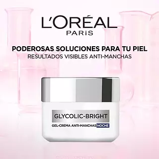 L'Oréal Gel - Crema Noche De Glicólico Y Niacinamida