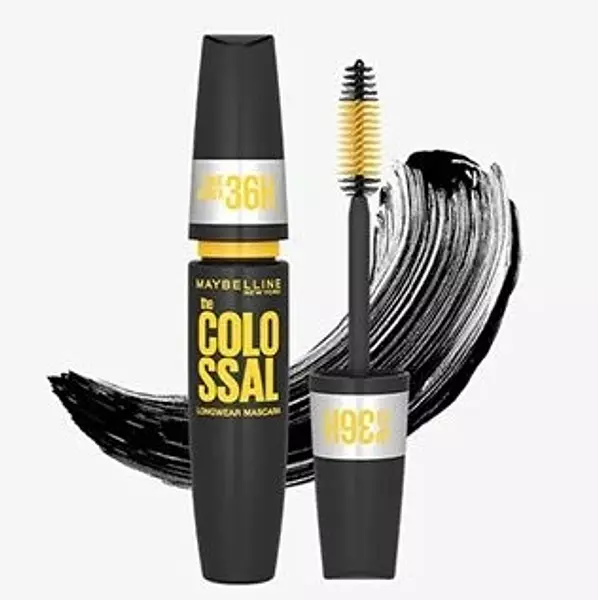 Maybelline Pestañina Colossal Negra 36 Horas