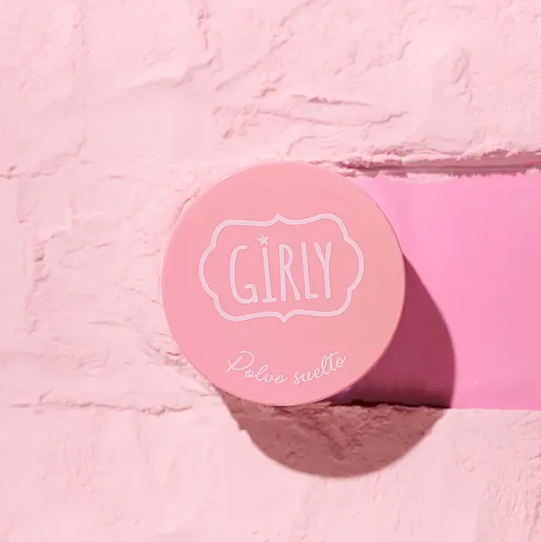 Girly Polvo Suelto Rosado