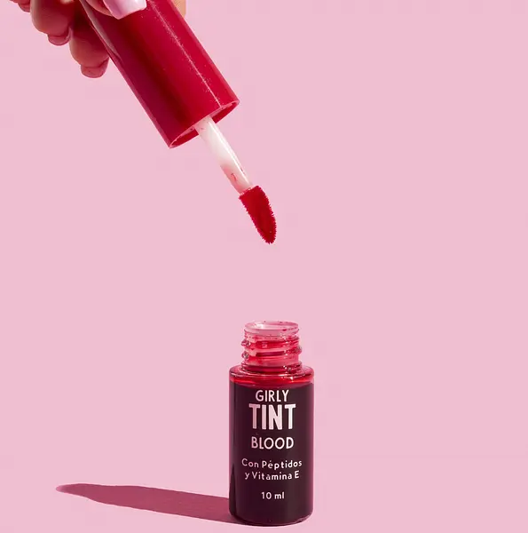 Girly Tinta Para Labios Y Mejillas Tono Blood