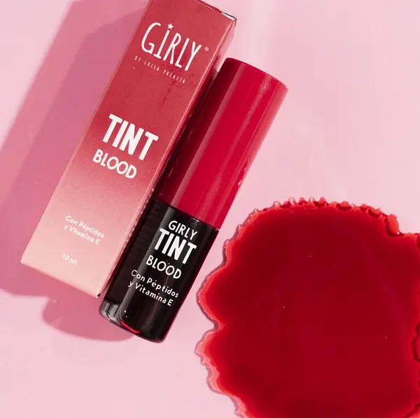 Girly Tinta Para Labios Y Mejillas Tono Blood
