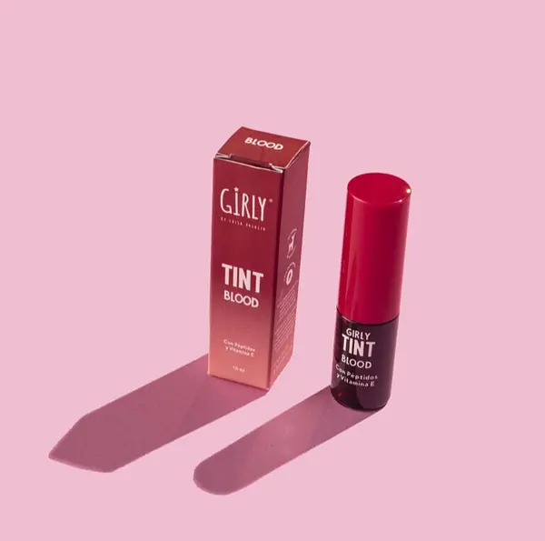 Girly Tinta Para Labios Y Mejillas Tono Blood