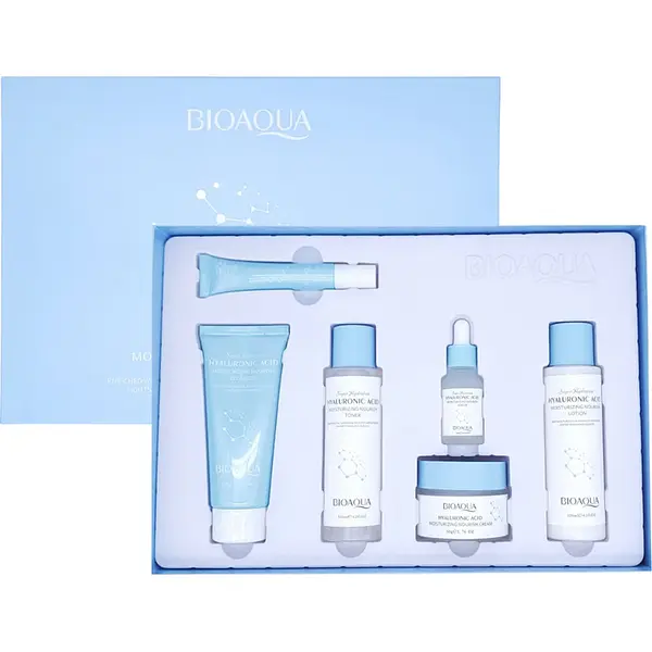 Bioaqua Kit De Skincare De Acido Hialuronico Con Caja