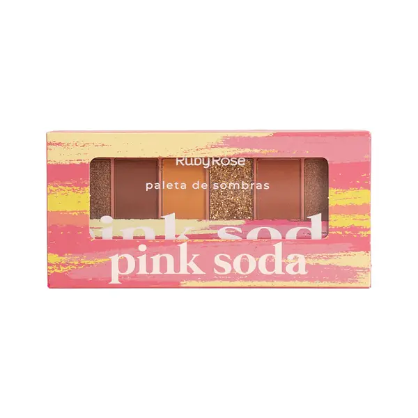 Ruby Rose Paleta De Sombras Pink Soda