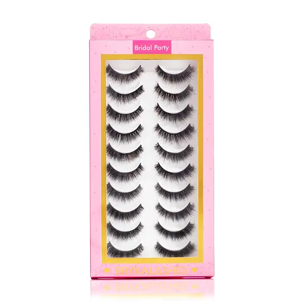 Bryka Lashes Set De Pestañas X10 Ref Bridal Party