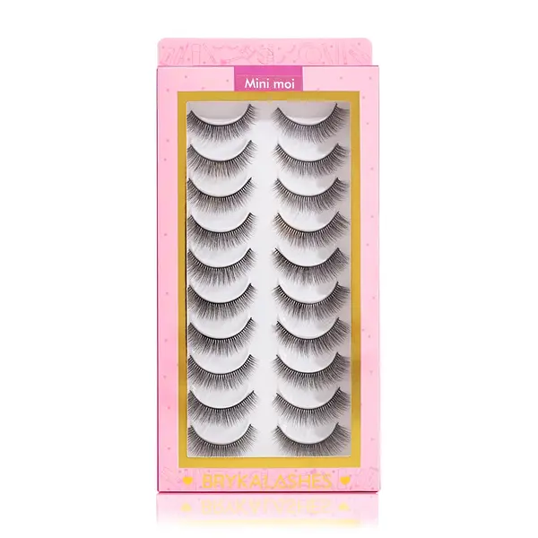 Bryka Lashes Set De Pestañas X10 Ref Mini Moi