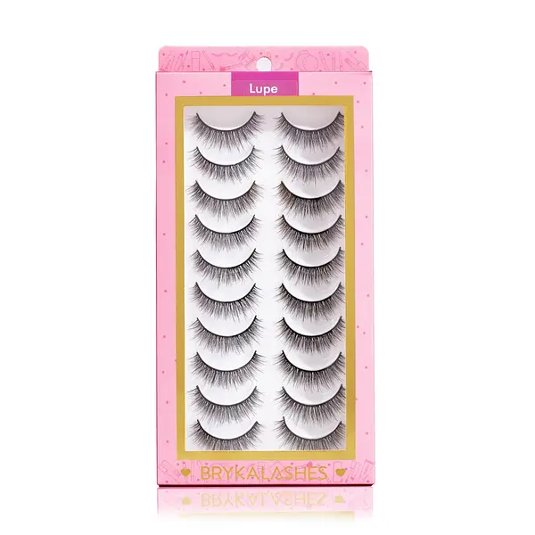 Bryka Lashes Set De Pestañas X10 Ref Lupe
