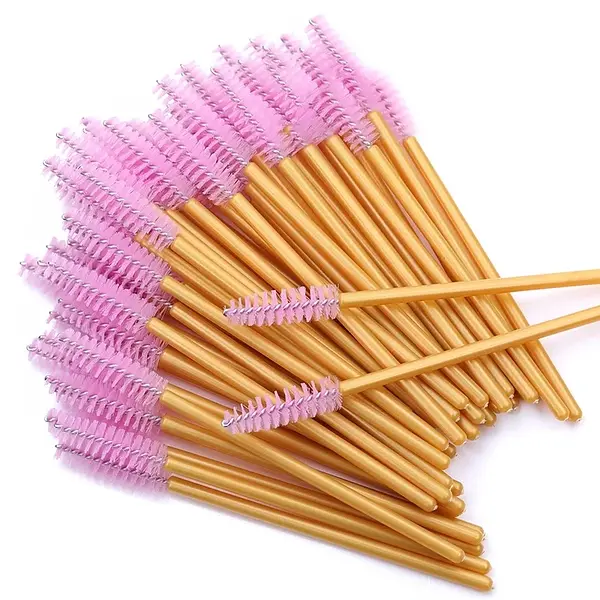 Bryka Lashes Aplicador De Pestañas Dorados X50 Und