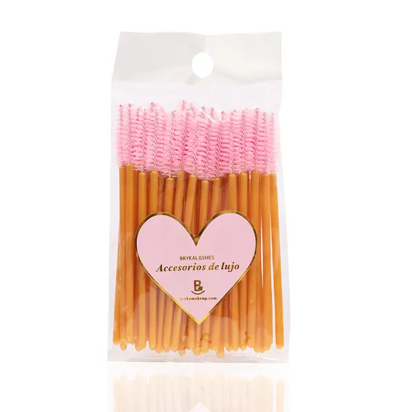 Bryka Lashes Aplicador De Pestañas Dorados X50 Und