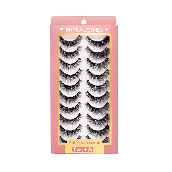 Bryka Lashes Set De Pestañas X10 Ref Foxy