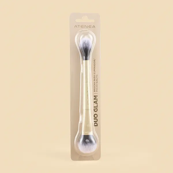 Atenea Profesional Duo Glam Db06 Brocha Iluminador/Polvo