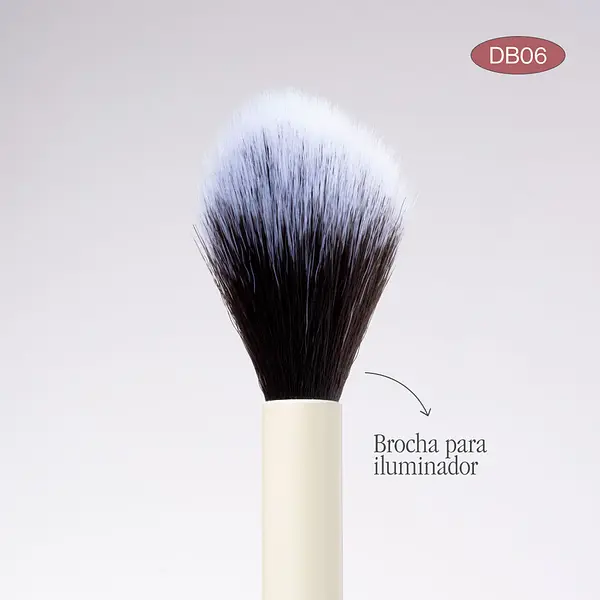 Atenea Profesional Duo Glam Db06 Brocha Iluminador/Polvo