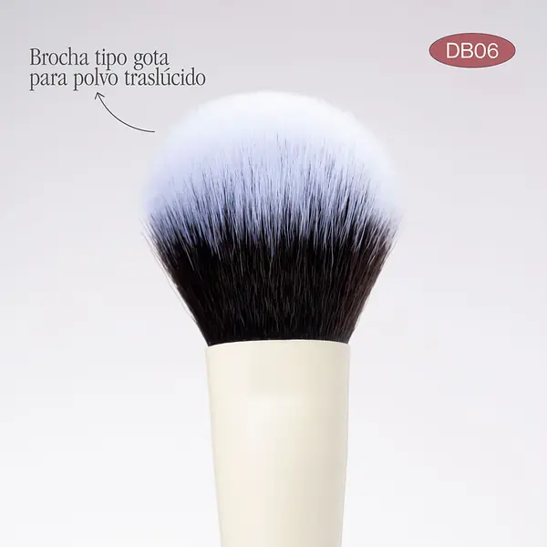 Atenea Profesional Duo Glam Db06 Brocha Iluminador/Polvo