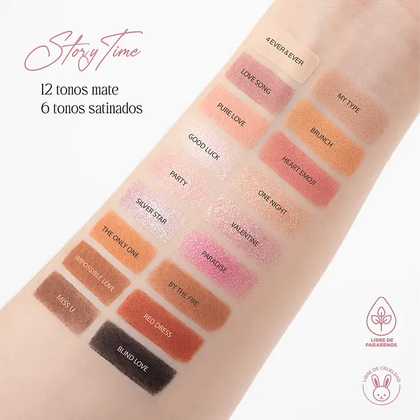Atenea Profesional Paleta De Sombras Storytime