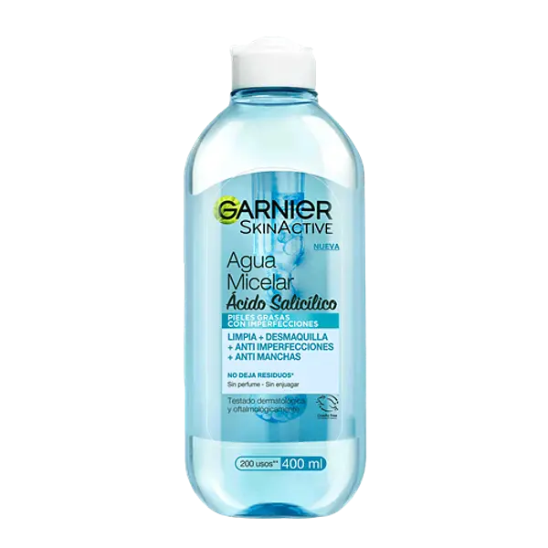Garnier Agua Micelar Acido Salicilico