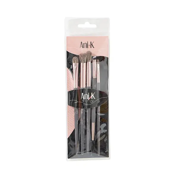 Ani-K Kit De Brochas X5 Para Ojos