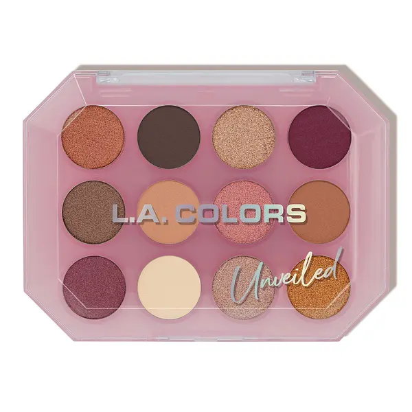 L.A Colors Paleta De Sombras Unveiled C69011