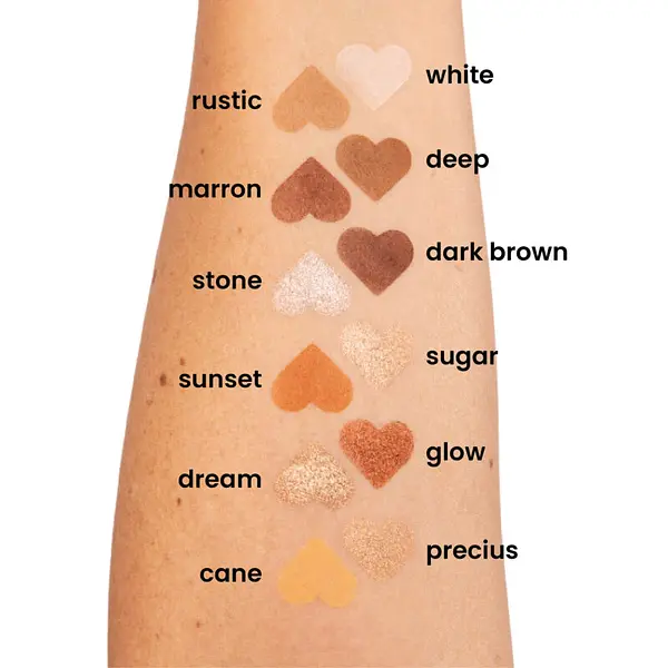 Montoc Paleta De Sombras Romantic