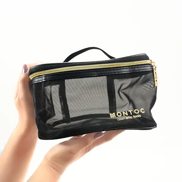 Montoc Cosmetiquera Negra Mn0152