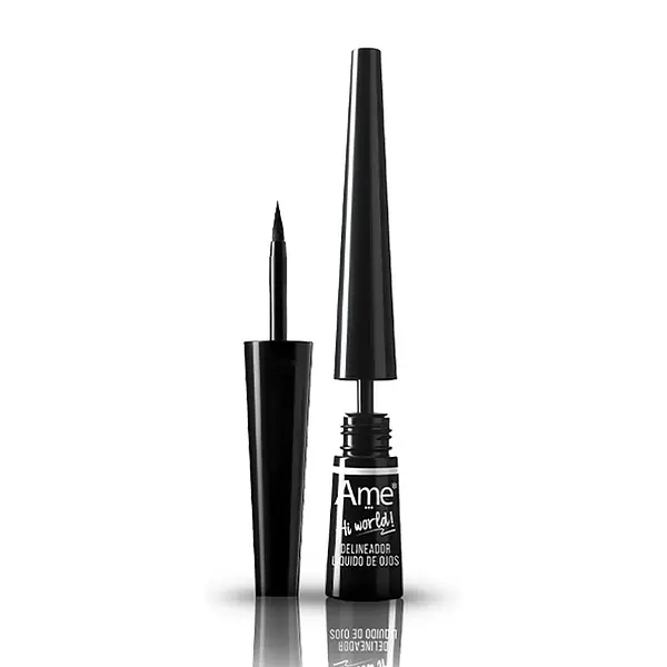 Ame Delineador Liquido De Ojos Negro Go Black