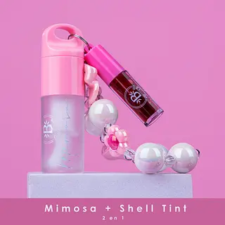 Bloomshell Llavero Duo Mimosa + Mini Shell Tint Bl-Bd1041a